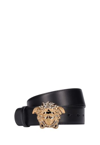 4cm Medusa Leather Belt