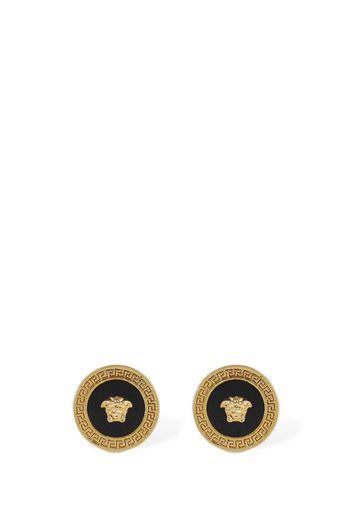 Greek Motif & Medusa Stud Earrings