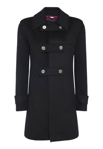 Felt Wool Midi Peacoat