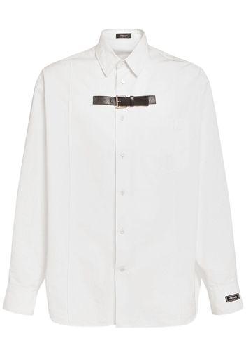 Informal Heavy Cotton Poplin Shirt