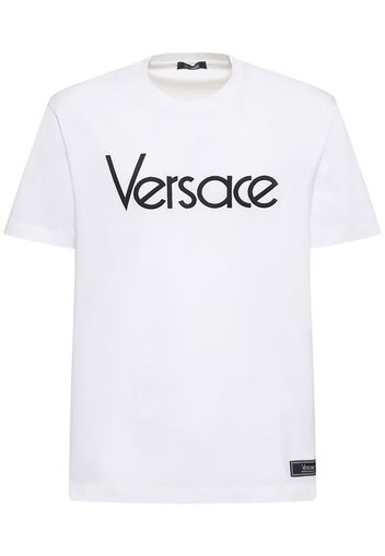 Logo Printed Cotton T-shirt