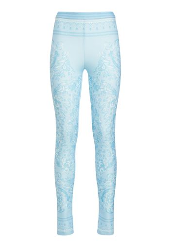 Barocco Print Lycra Leggings