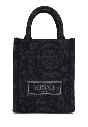 Mini Barocco Jacquard Tote Bag