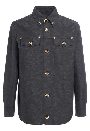 Barocco Jacquard Cotton Overshirt