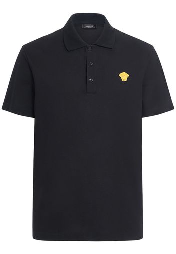 Medusa Cotton Piqué Polo