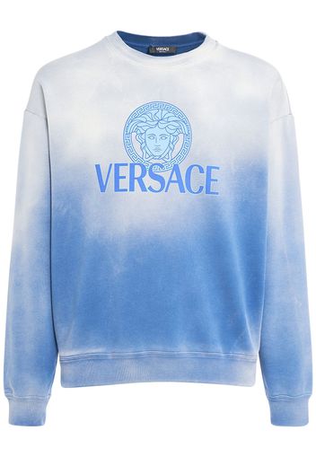 Degradé Logo Cotton Sweatshirt