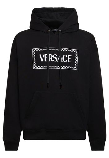 Logo Cotton Hoodie