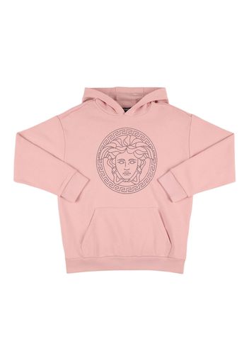 Printed Cotton Hooded Sweatshirt