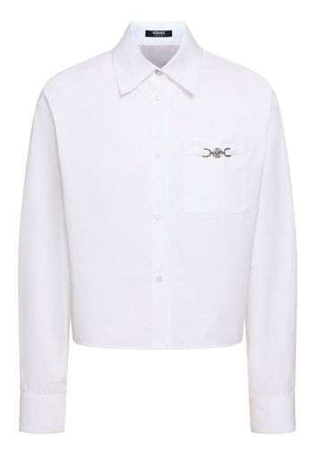 Informal Cotton Poplin Shirt