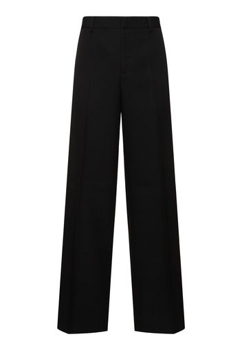 Formal Grain De Poudre Wool Pants