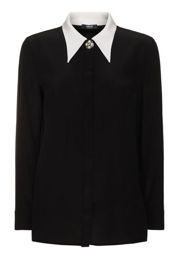 Silk Crepe De Chine Shirt