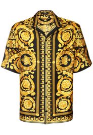 Barocco Print Silk Shirt