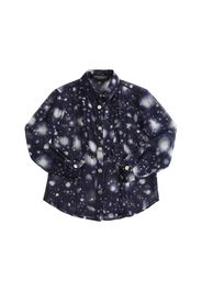 Solar System Printed Silk Shirt