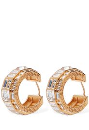 Crystal Hoop Earrings