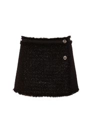 Lurex Tweed Mini Skirt