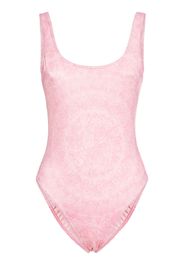 Barocco Print Lycra One-piece Swimsuit