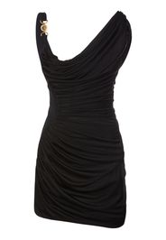 Draped Jersey Mini Dress