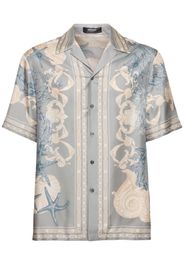 Informal Printed Silk Twill Shirt