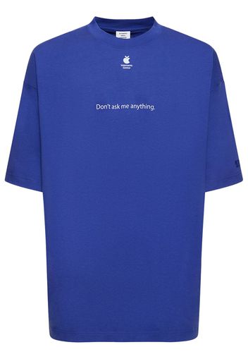 Don't Ask Printed Cotton T-shirt