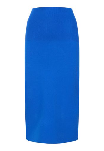 Body Fitted Stretch Midi Skirt