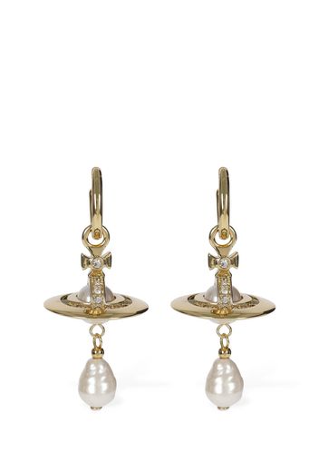 Aleksa Imitation Pearl Drop Earrings