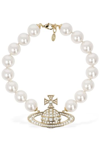 Neysa Imitation Pearl Collar Necklace