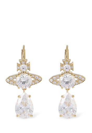 Ismene Drop Crystal Earrings