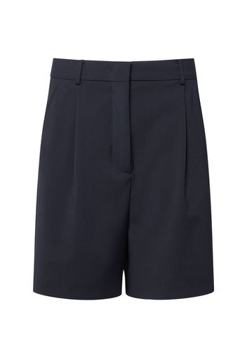 Nabulus Stretch Wool Bermuda Shorts