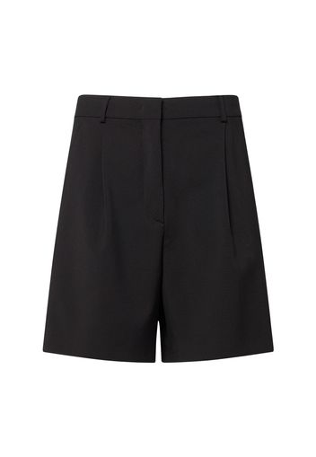 Nabulus Stretch Wool Bermuda Shorts