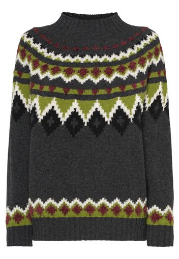 Orario Jacquard Wool Sweater