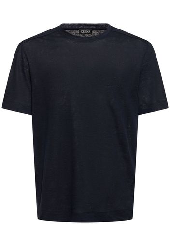 Pure Linen Jersey T-shirt