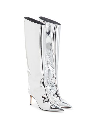 Alex 105 metallic knee-high boots