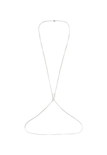 The Medusa sterling silver body chain