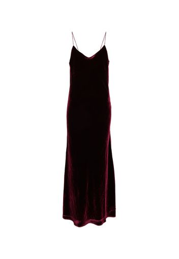 Lyon velvet slip dress