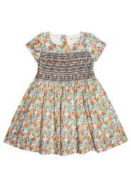 Duchesse floral cotton dress