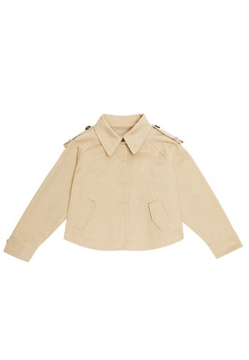 Cotton gabardine jacket