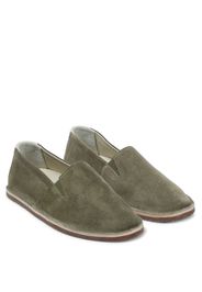 Suede slip-on sneakers