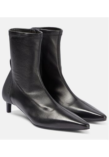 CourrÃ¨ges Scuba leather ankle boots