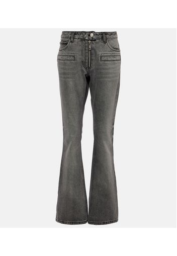 CourrÃ¨ges Low-rise straight jeans