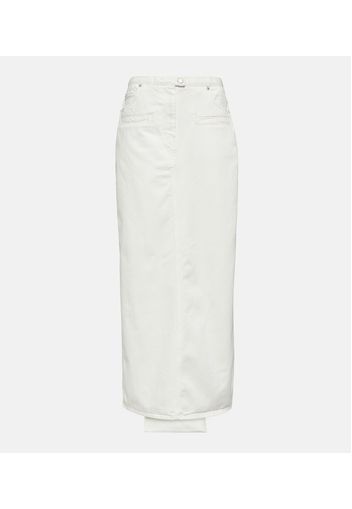 CourrÃ¨ges Denim maxi skirt