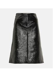 CourrÃ¨ges Vinyl midi skirt