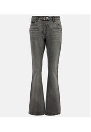 CourrÃ¨ges Low-rise straight jeans