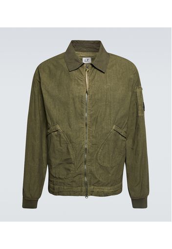 Cotton blouson jacket