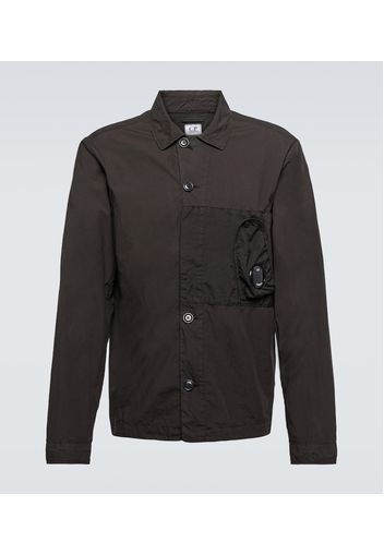 Popeline cotton overshirt