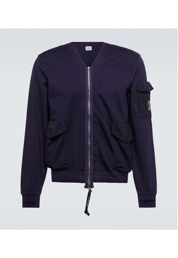 Cotton jersey jacket