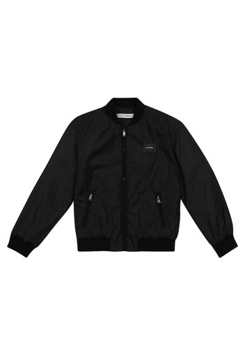 Technical windbreaker jacket