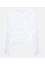 Broderie anglaise cotton top