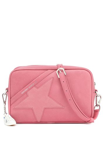 Star leather shoulder bag