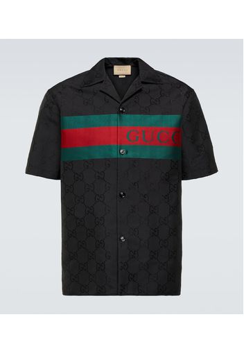 GG jacquard bowling shirt