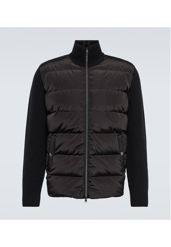 Padded wool jacket